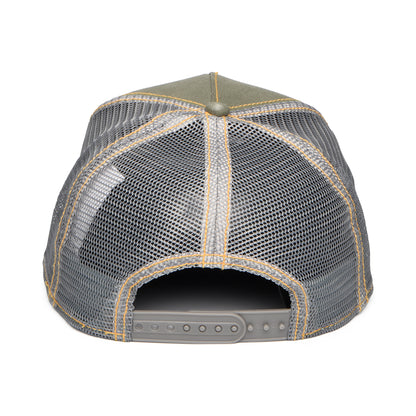 Casquette Trucker State Fair olive-gris STETSON