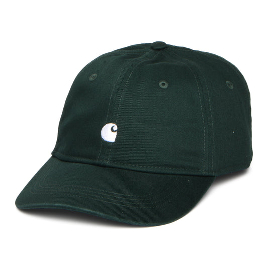 Casquette Madison Logo mousse foncé-blanc CARHARTT WIP