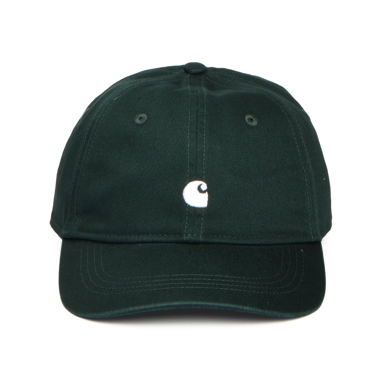 Casquette Madison Logo mousse foncé-blanc CARHARTT WIP