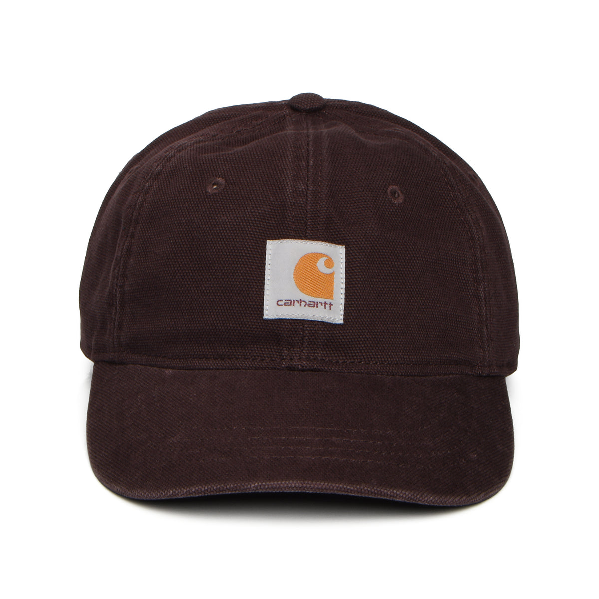 Casquette en Toile de Coton Délavée Selby châtaigne CARHARTT WIP