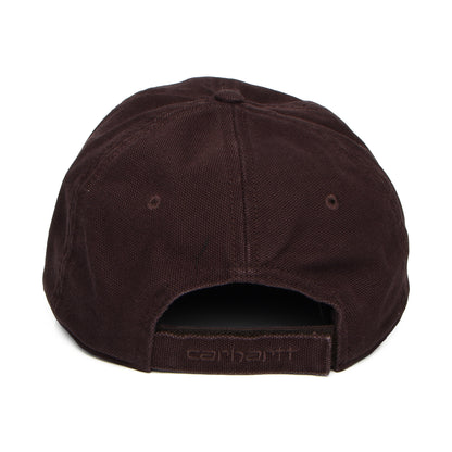 Casquette en Toile de Coton Délavée Selby châtaigne CARHARTT WIP