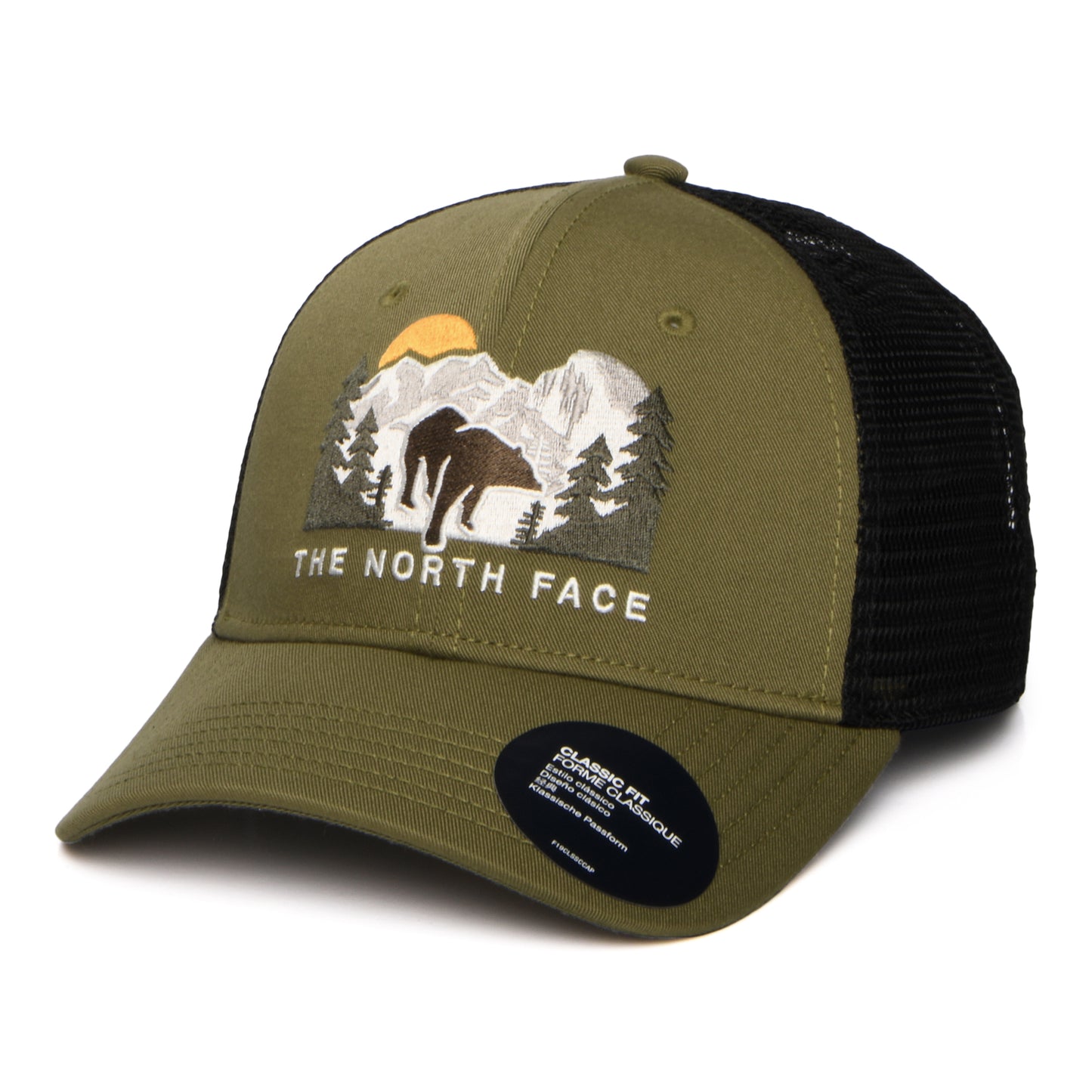 Casquette Trucker Recyclé Embroidered Mudder mousse THE NORTH FACE