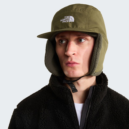 Casquette 5 Panel Hydrofuge Avec Protège-Oreilles Yumiori mousse-olive THE NORTH FACE