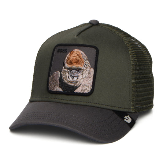 Casquette Trucker Boss olive GOORIN