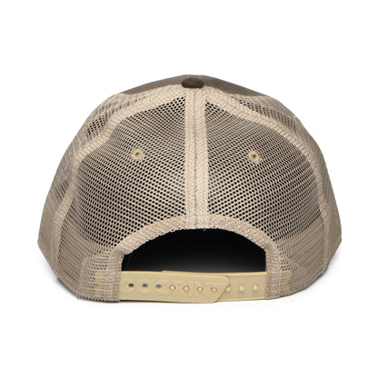 Casquette Trucker Dead Skull marron GOORIN