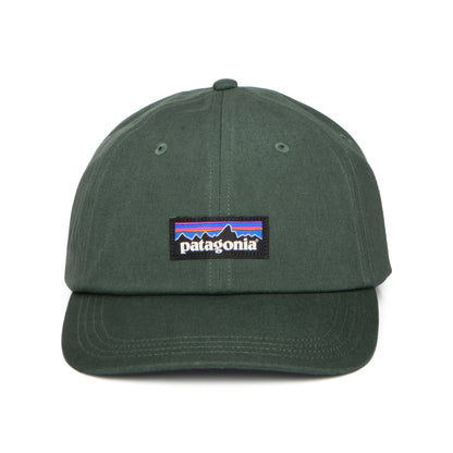 Casquette en Coton Bio P-6 Label Trad vert sapin PATAGONIA