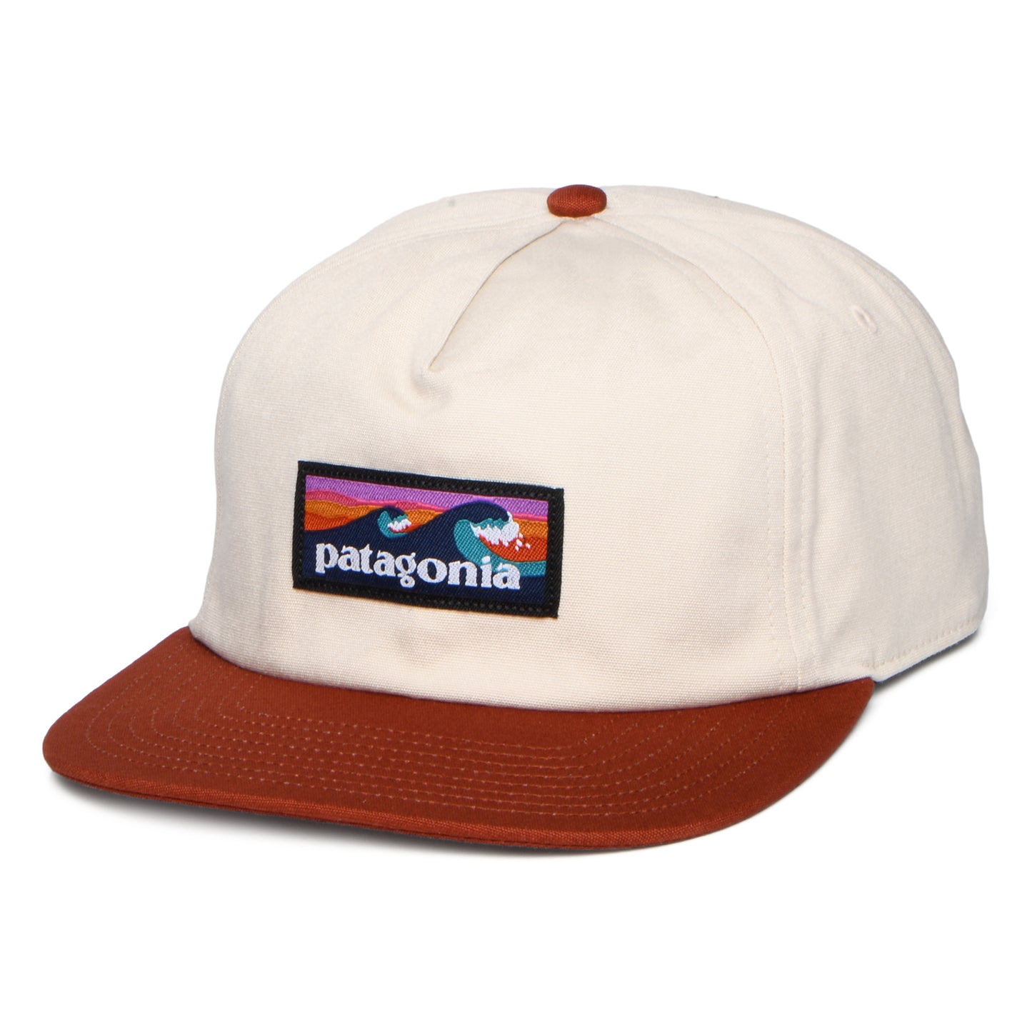 Casquette en Coton Bio Boardshort Label Funfarer pierre-rouille PATAGONIA
