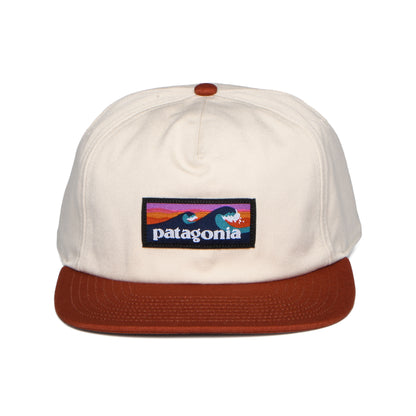 Casquette en Coton Bio Boardshort Label Funfarer pierre-rouille PATAGONIA