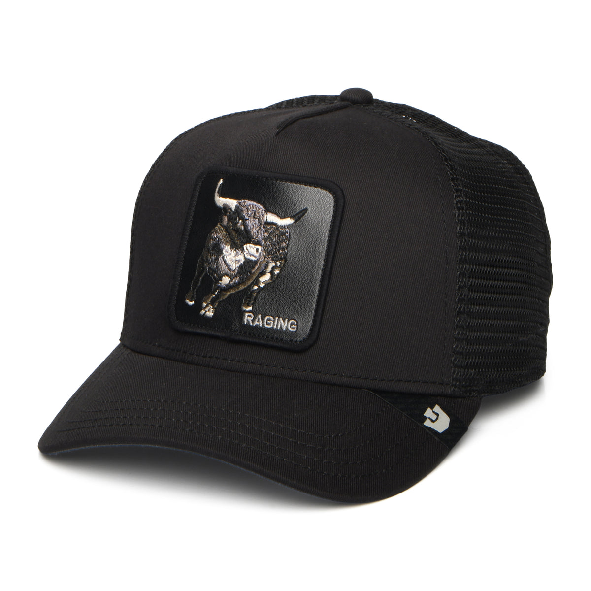 Casquette Trucker Raging noir sur noir GOORIN