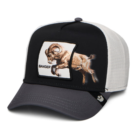 Casquette Trucker Migration Banger noir-gris-blanc GOORIN