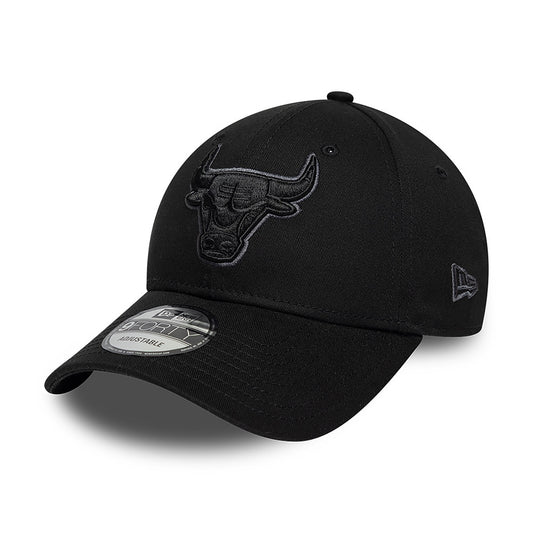 Casquette 9FORTY NBA Team Outline Chicago Bulls noir-gris foncé NEW ERA