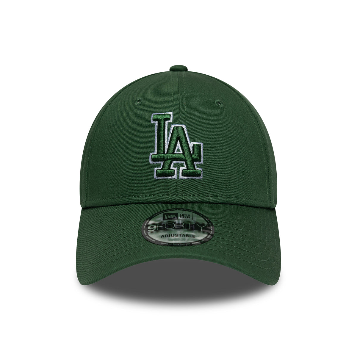 Casquette 9FORTY MLB Team Outline L.A. Dodgers vert foncé-blanc NEW ERA
