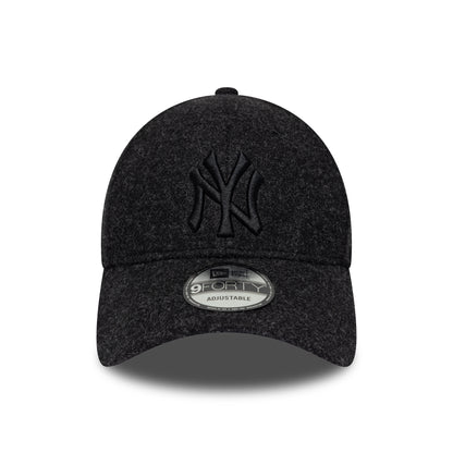Casquette 9FORTY MLB Winter New York Yankees noir chiné NEW ERA