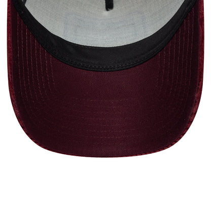 Casquette Trucker A-Frame 9FORTY Cord Visor pierre-bordeaux NEW ERA
