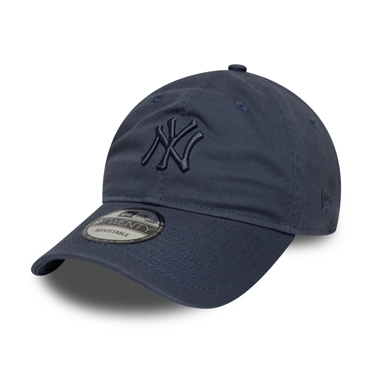 Casquette 9TWENTY MLB Washed Midi Logo New York Yankees indigo NEW ERA
