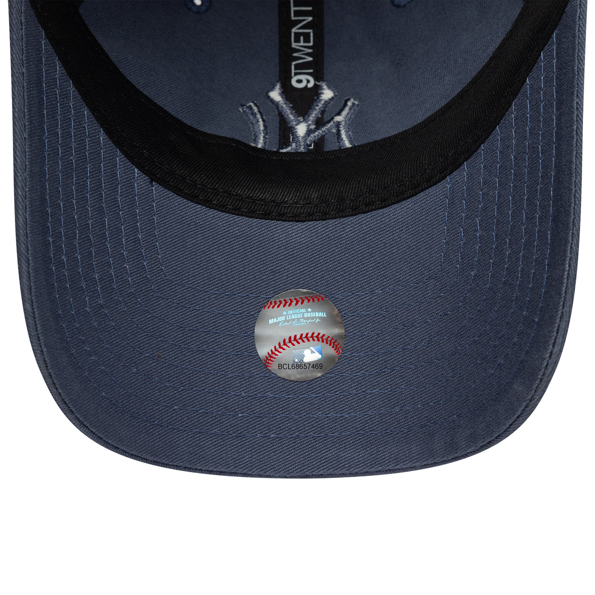 Casquette 9TWENTY MLB Washed Midi Logo New York Yankees indigo NEW ERA