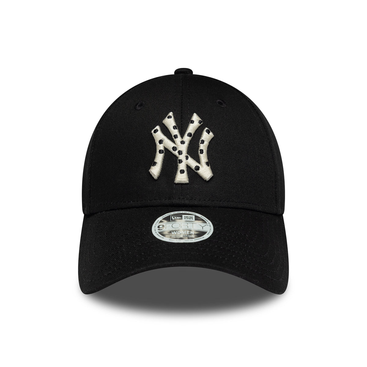 Casquette Femme 9FORTY MLB Polka Dot Infill New York Yankees noir-crème NEW ERA