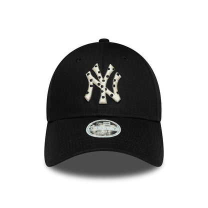Casquette Femme 9FORTY MLB Polka Dot Infill New York Yankees noir-crème NEW ERA