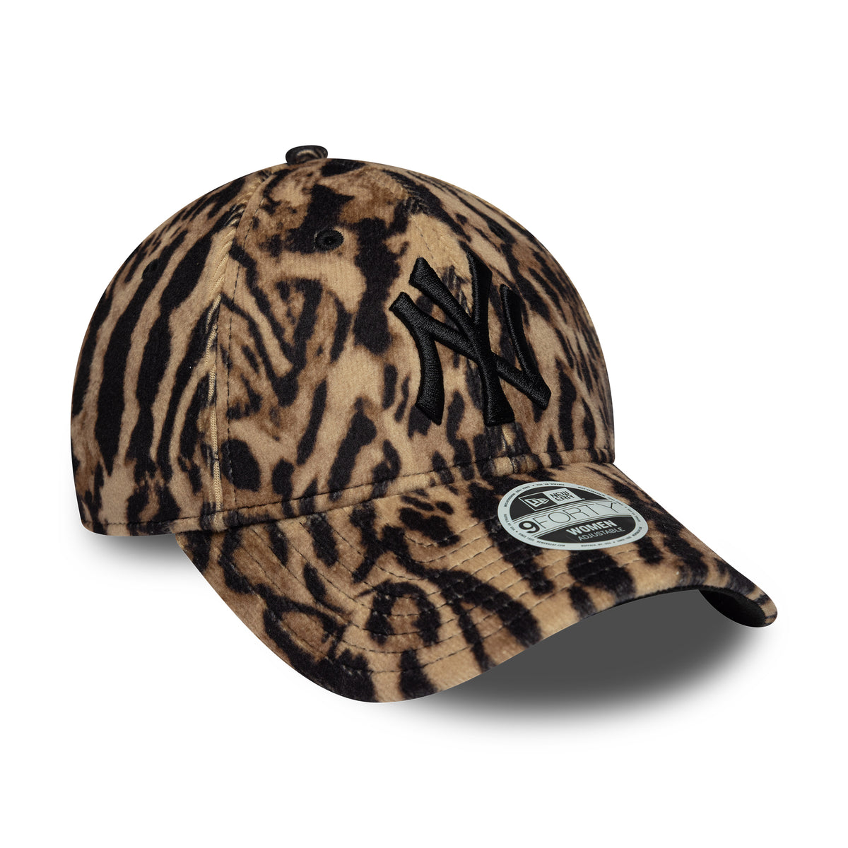 Casquette Femme 9FORTY MLB Ocelot Print New York Yankees marron-noir NEW ERA