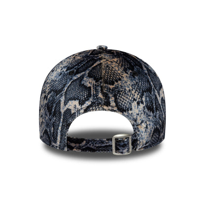 Casquette Femme 9FORTY MLB Snake Print New York Yankees noir-beige NEW ERA
