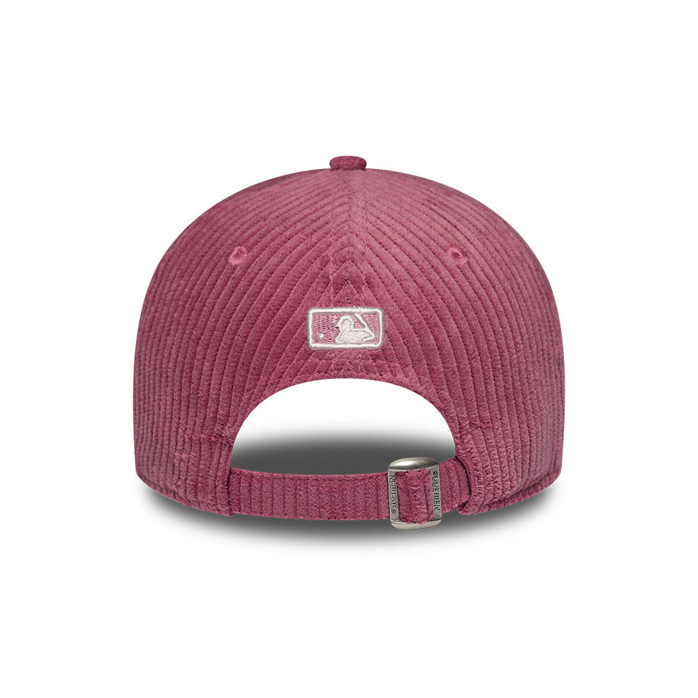 Casquette Femme 9FORTY M-Crown MLB Chunky Cord New York Yankees bois de rose NEW ERA