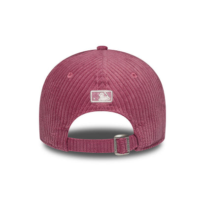 Casquette Femme 9FORTY M-Crown MLB Chunky Cord New York Yankees bois de rose NEW ERA