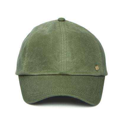 Casquette Femme en Coton Ciré Britannique sauge FAILSWORTH