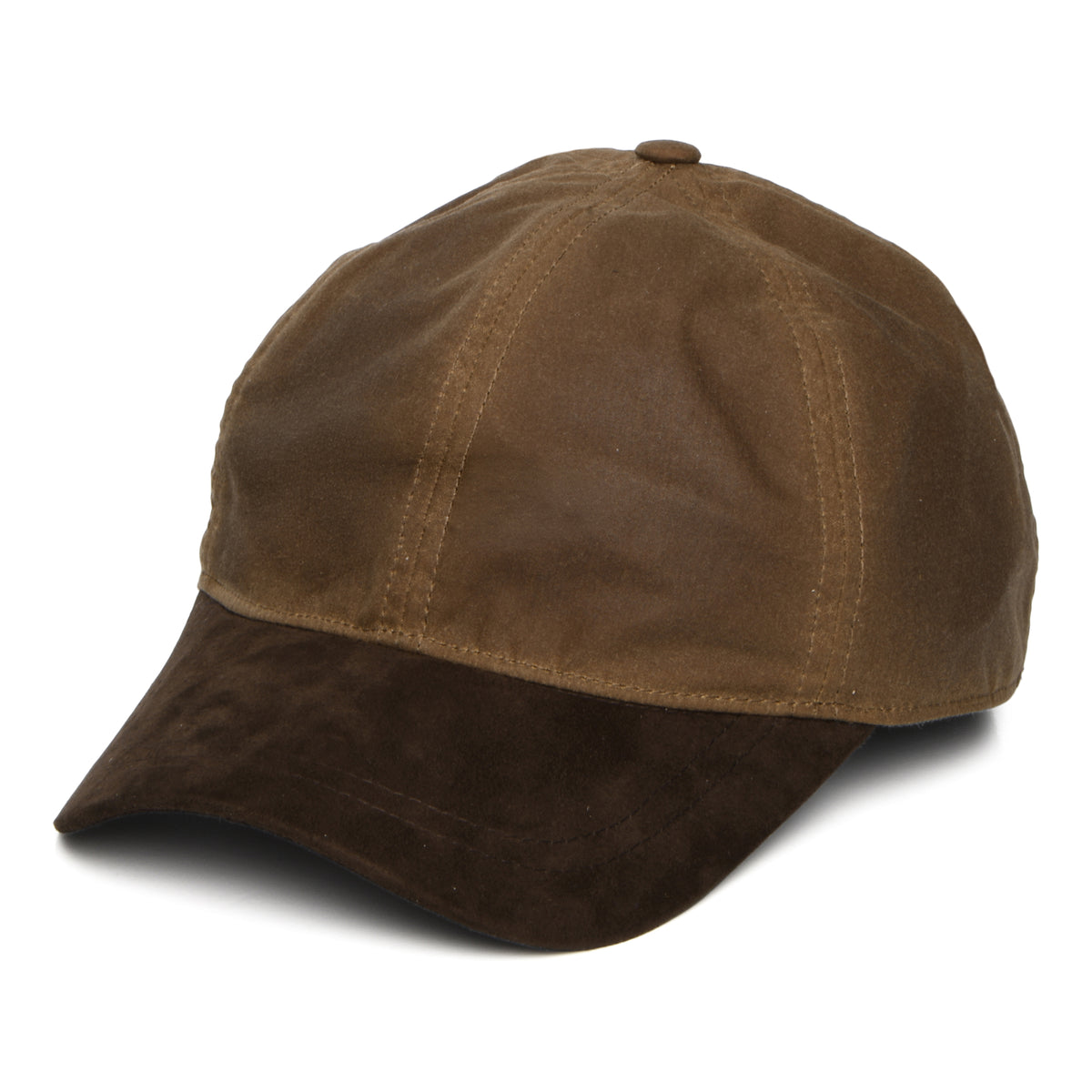 Casquette en Coton Ciré Britannique café FAILSWORTH