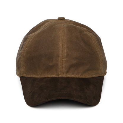 Casquette en Coton Ciré Britannique café FAILSWORTH