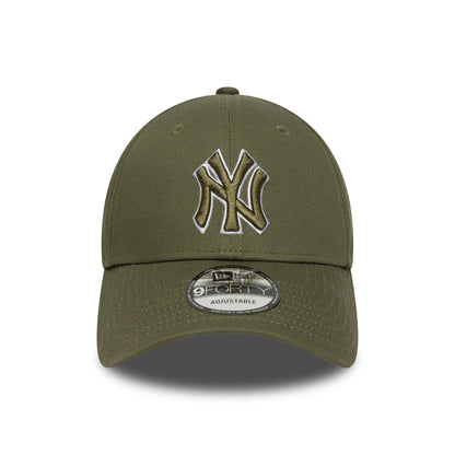 Casquette 9FORTY MLB Outline New York Yankees olive NEW ERA