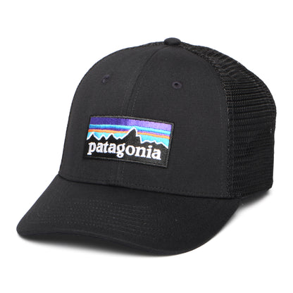 Casquette Trucker en Coton Bio LoPro P-6 Logo noir PATAGONIA