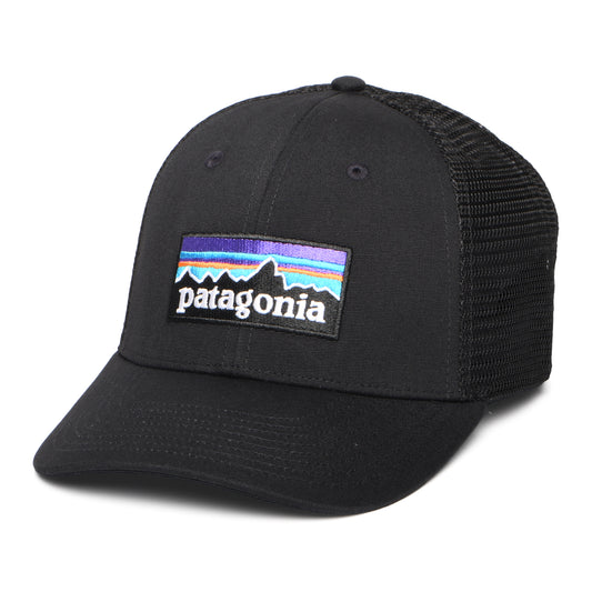Casquette Trucker en Coton Bio LoPro P-6 Logo noir PATAGONIA