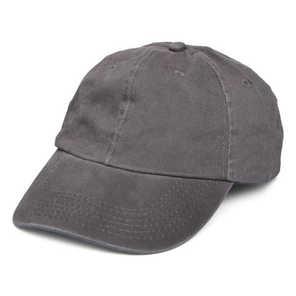 Casquette en Coton Délavé anthracite