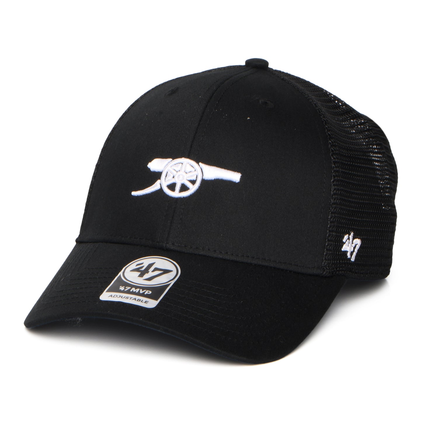 Casquette Trucker Branson MVP Gunners Arsenal FC noir-blanc 47 BRAND