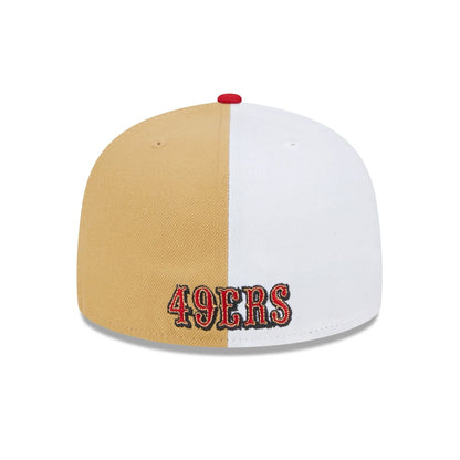 Casquette 59FIFTY NFL On Field Sideline San Francisco 49ers écarlate-blanc NEW ERA