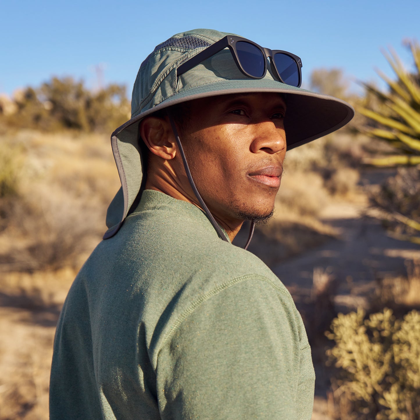 Chapeau Été Hydrofuge Ultra Adventure olive SUNDAY AFTERNOONS