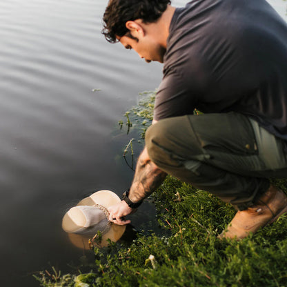 Chapeau Australien Cooler Mesh naturel DORFMAN PACIFIC