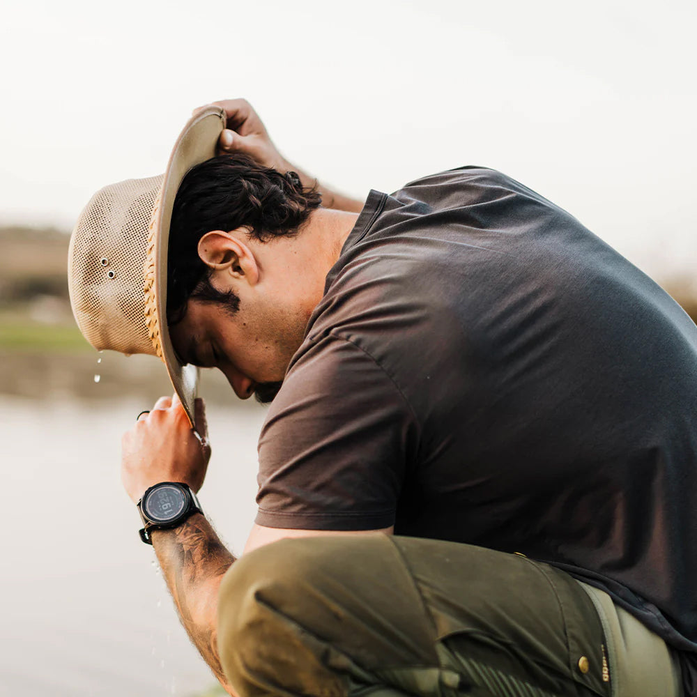 Chapeau Australien Cooler Mesh naturel DORFMAN PACIFIC