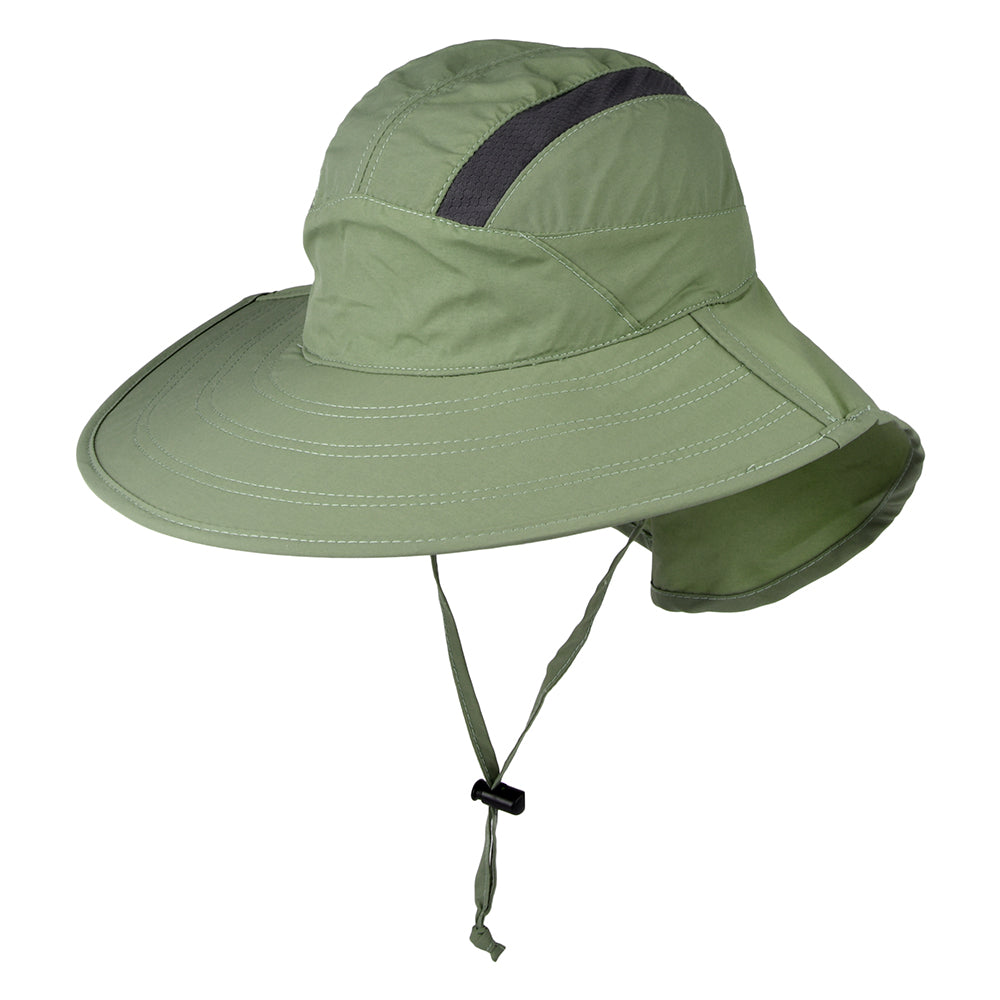 Chapeau De Poney Pour Femme Protection UV Été Pliable - Large Bord Boonie Pour Plage, Safari, Pêche - Réglable