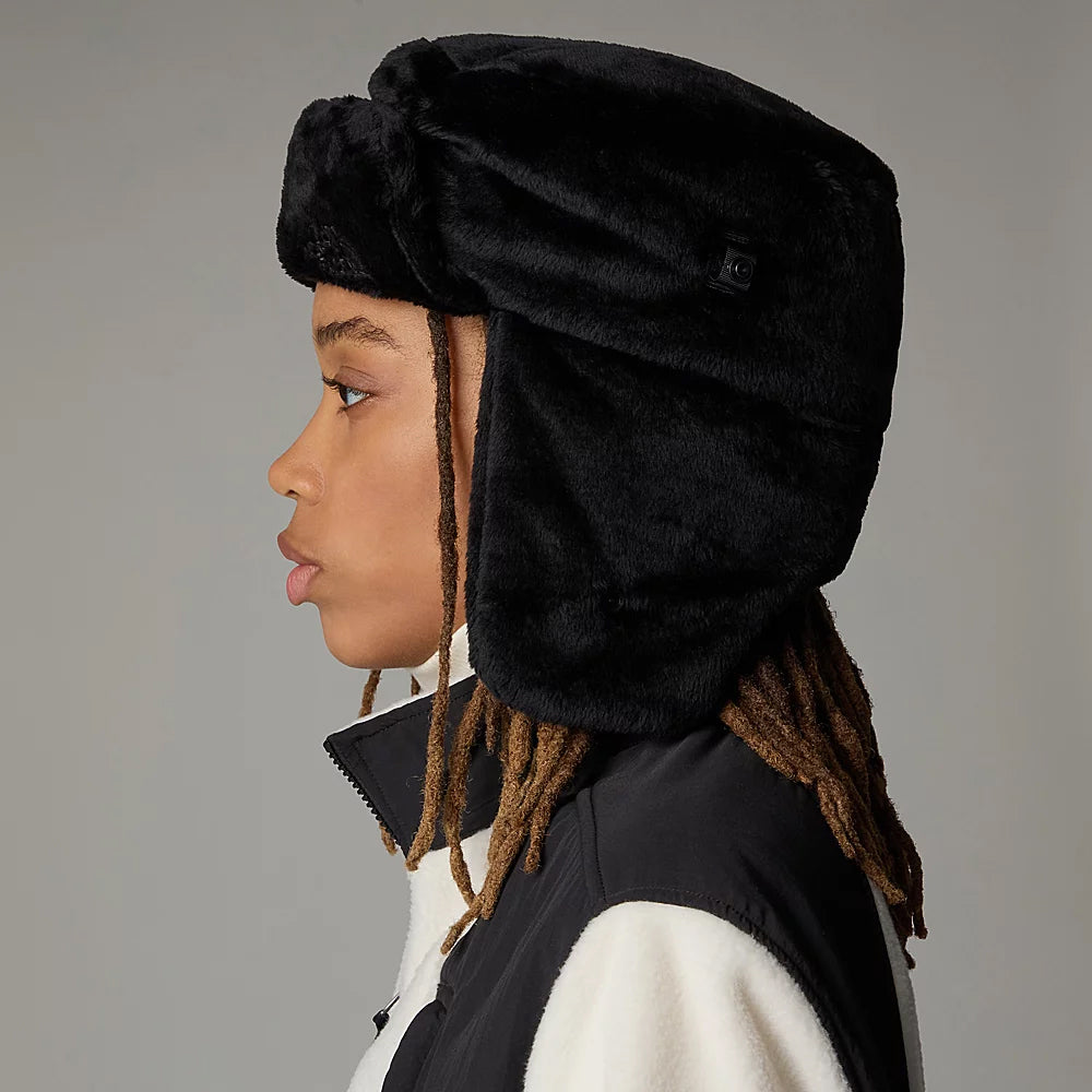 Chapka Femme Super Douce Recyclée Osito noir THE NORTH FACE