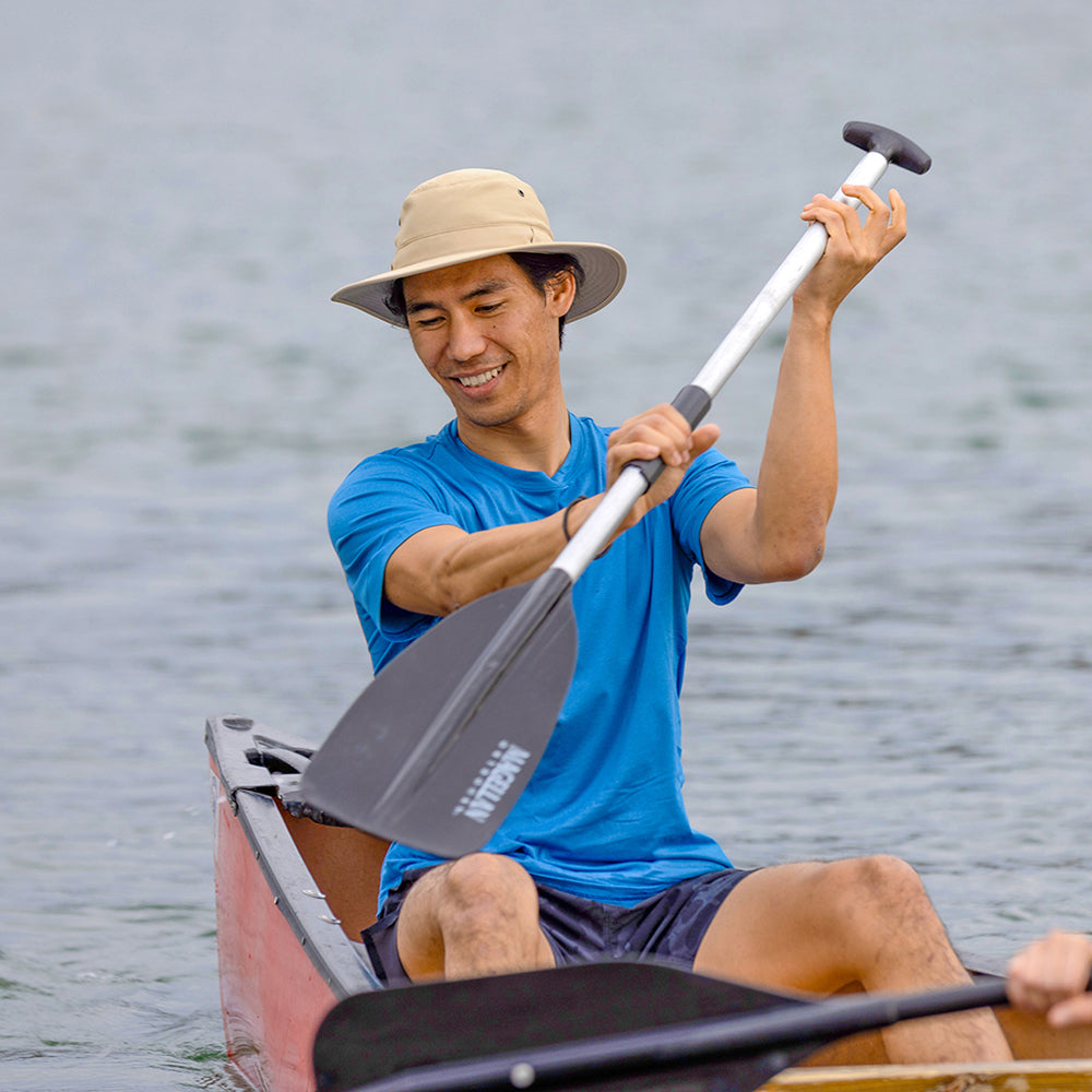 Chapeau Été Recyclé Hydrofuge Passport marron clair SUNDAY AFTERNOONS