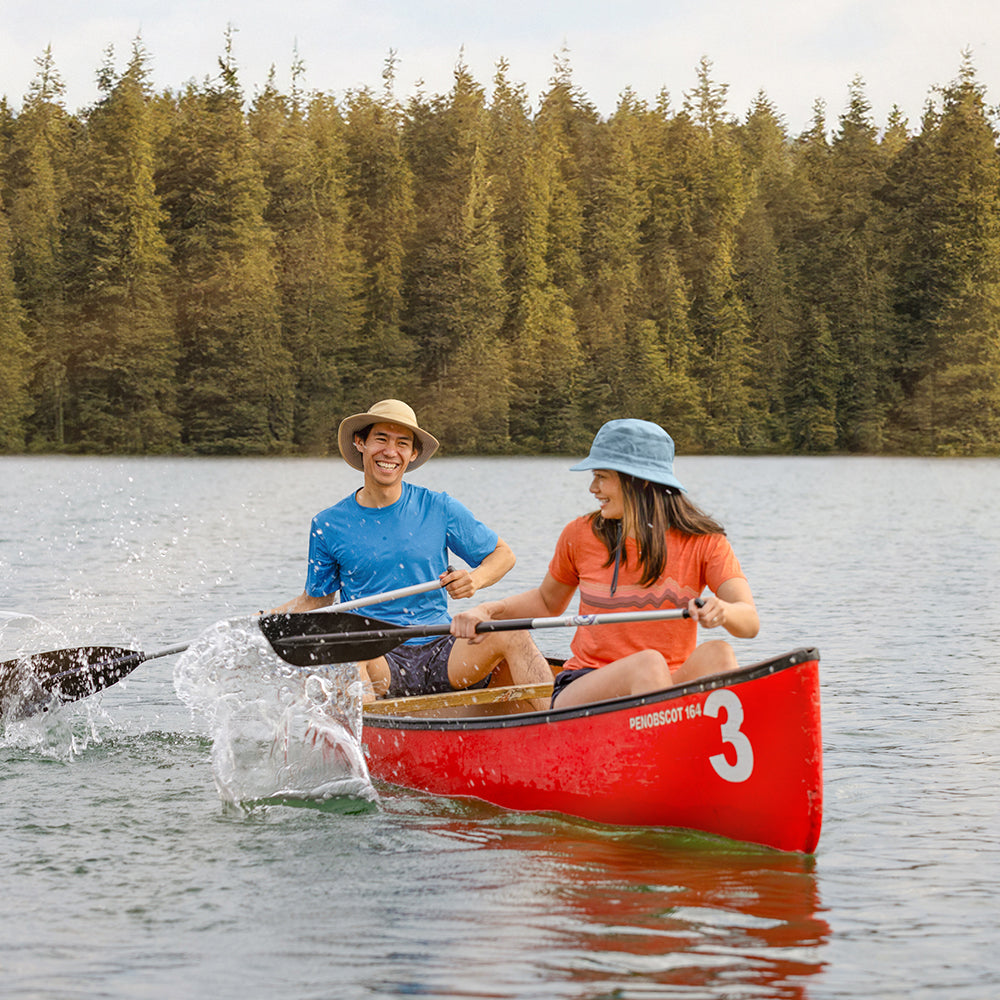 Chapeau Été Recyclé Hydrofuge Passport marron clair SUNDAY AFTERNOONS