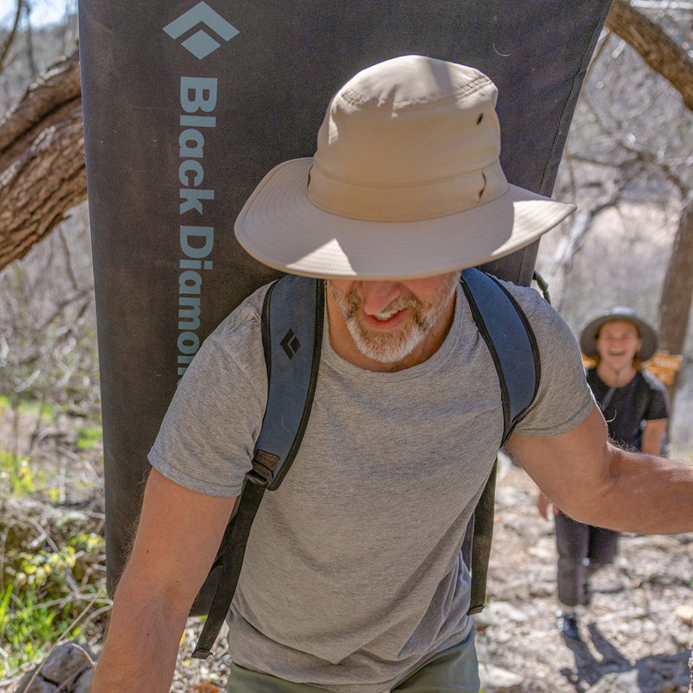 Chapeau Été Recyclé Hydrofuge Passport marron clair SUNDAY AFTERNOONS