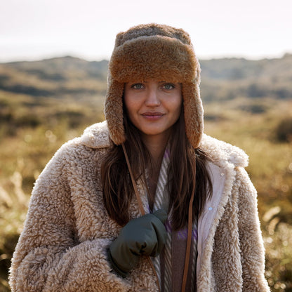 Chapka en Sherpa Bantota marron BARTS