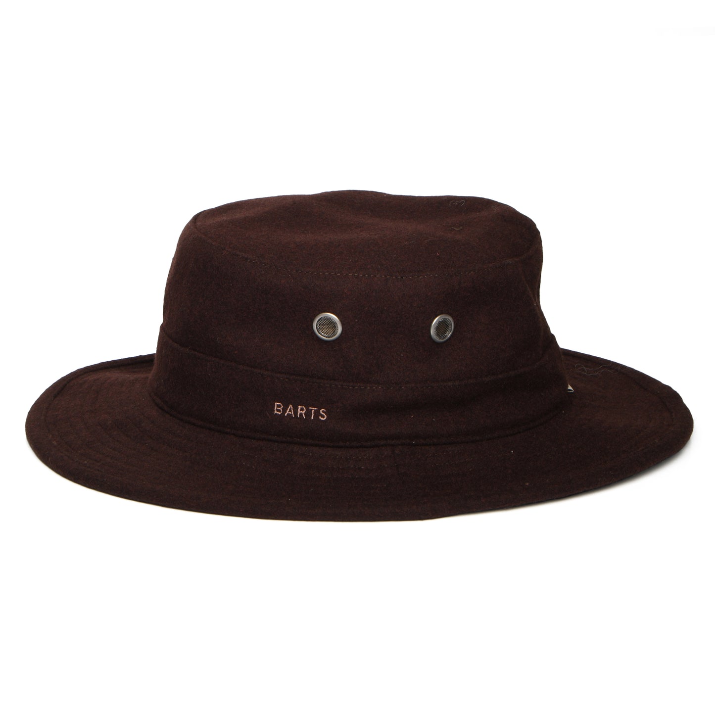 Chapeau Hiver en Laine Mélangée Deirmid marron foncé BARTS