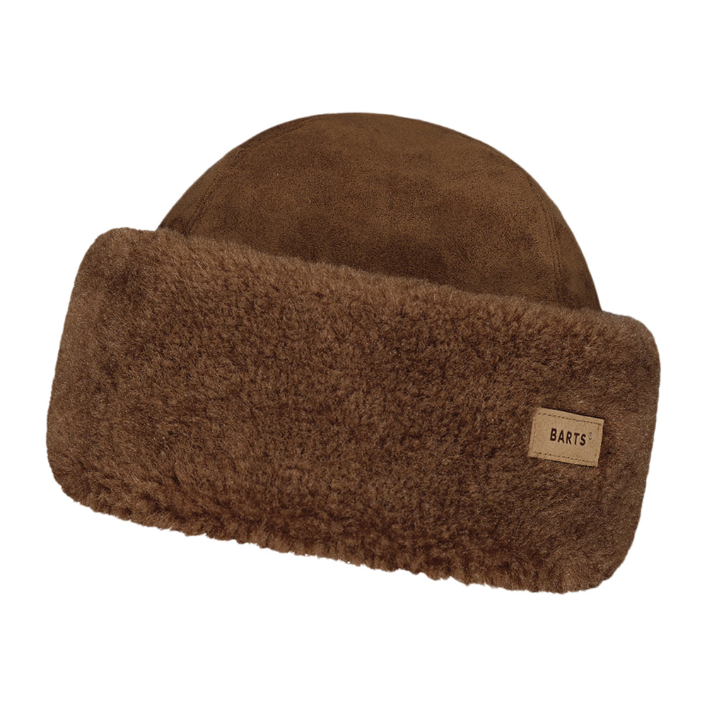 Chapeau Hiver Imitation Daim Kegalle marron foncé BARTS