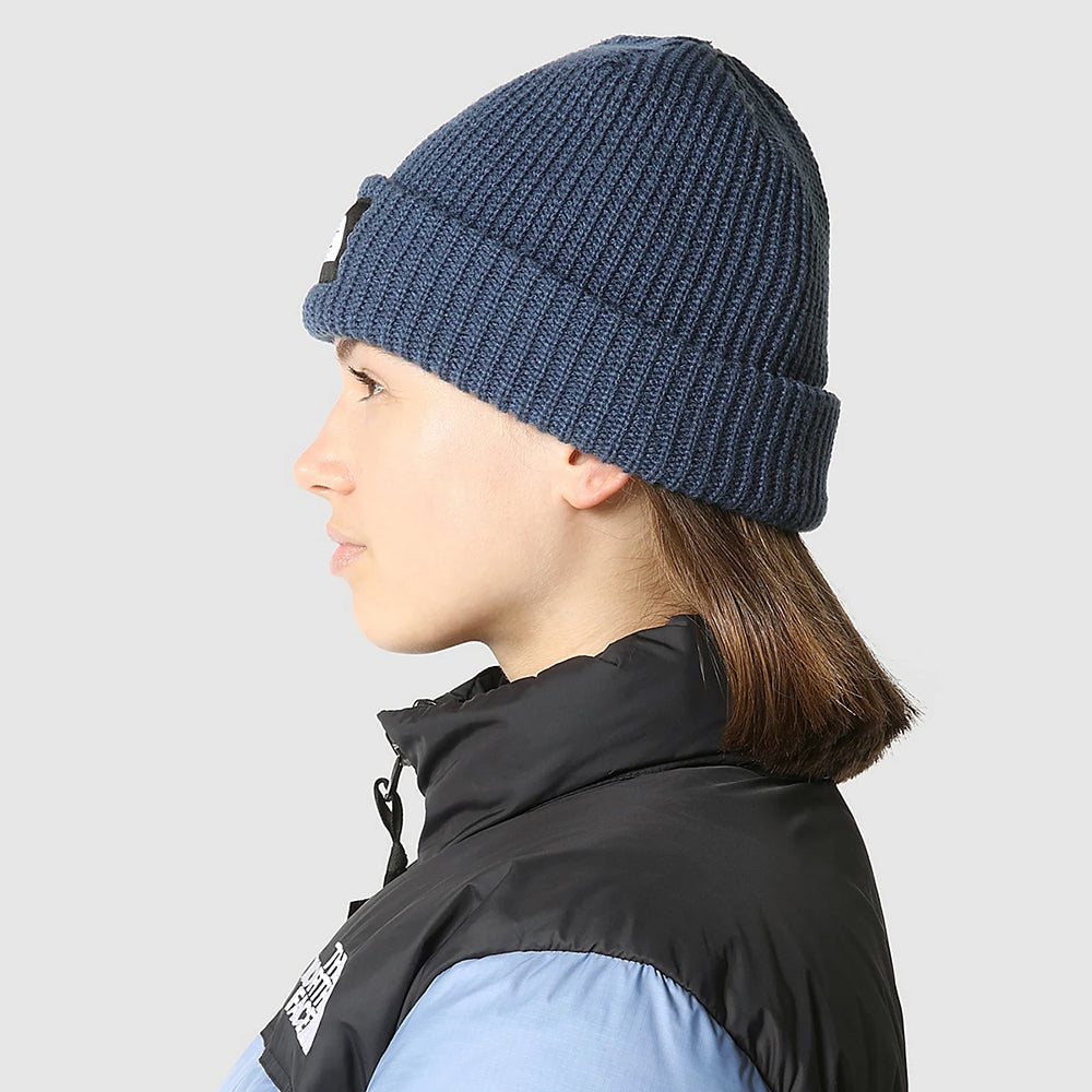 Bonnet Doublé Recyclé Salty Dog bleu moyen THE NORTH FACE