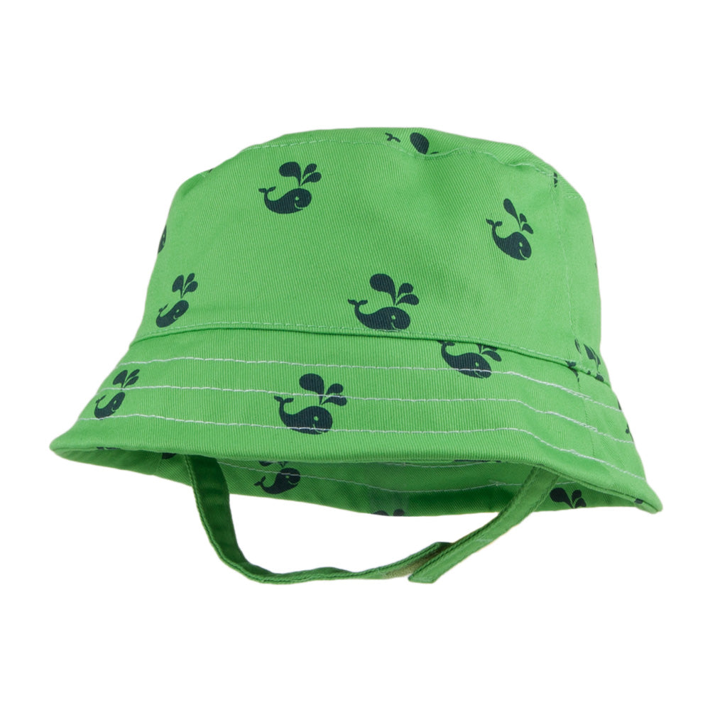 Chapeau Bob Enfant Whale vert SCALA