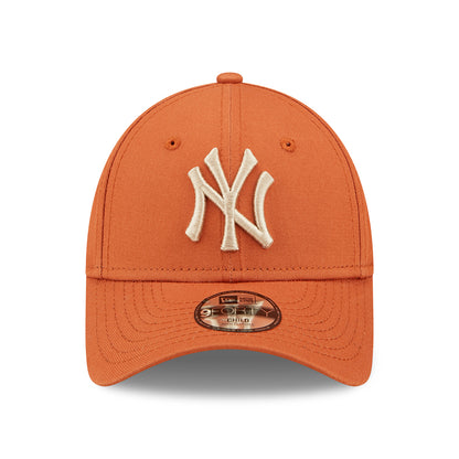 Casquette Enfant 9FORTY MLB League Essential New York Yankees orange-avoine NEW ERA
