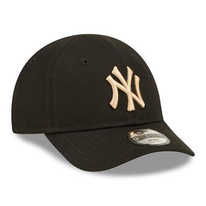 Casquette Bébé 9FORTY MLB League Essential New York Yankees noir-avoine NEW ERA